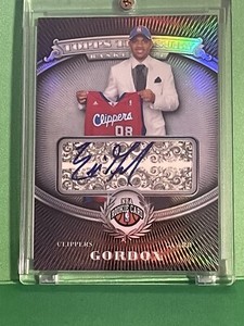 2008-09 Topps Treasury Rookie Gold Refractor 8 of 25 Eric Gordon #127 Auto 