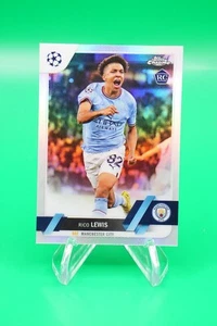 (3 Cards) 2022-23 Topps Chrome Base Refractor #163 Rico Lewis Manchester CDW - Picture 1 of 6