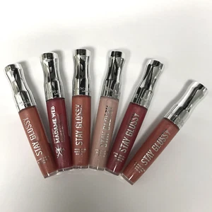 Brillo de labios brillante Rimmel London Stay 0,18 fl oz 6 horas de brillo ~ Elige tu tono - Imagen 1 de 10