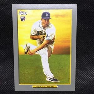 2020 Topps Turkey Red Brendan McKay RC #32 Tampa Bay Rays Rookie - Picture 1 of 2