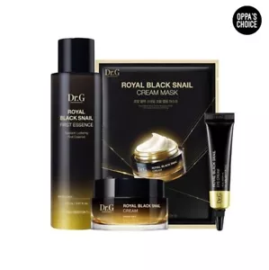 Dr.G Royal Black Snail Elasticity Special Set- Essence,Cream,Eye Cream,MaskPack - Picture 1 of 7