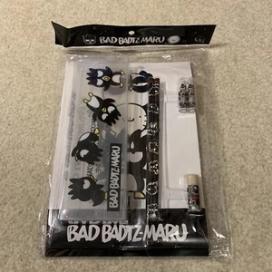 Juego de 7 piezas de papelería Sanrio Bad Badtz Maru estuche borrador raro vintage 1996 - Imagen 1 de 12
