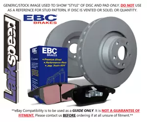 EBC Bremsensatz hinten Standard Scheiben & Ultimax Beläge für Ford Focus Mk1 1.6 (98 > 05) - Bild 1 von 3