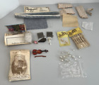 Dollhouse Miniatures Misc. Mixed Lot Violin Wiring Wallpaper Rails Chair More