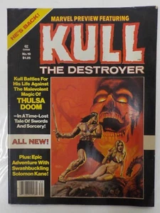 Marvel Preview #19 Kull el Conquistador del 1979 Original - COMPRO FUMETTI SHOP - Imagen 1 de 12