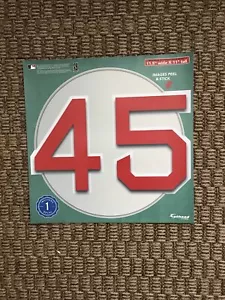 Red Sox Pedro Martinez # 45 Retirement Decal Fathead SGA - Picture 1 of 3