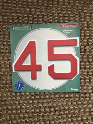 Red Sox Pedro Martinez # 45 Retirement Decal Fathead SGA - Image 1 of 3