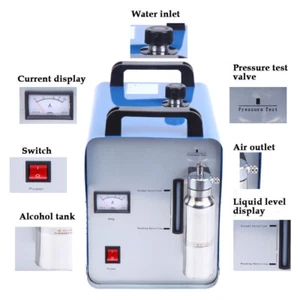 Oxygen Hydrogen Welder Acrylic Flame Polishing Machine Torch Polisher 75L/h H160 - Picture 1 of 9