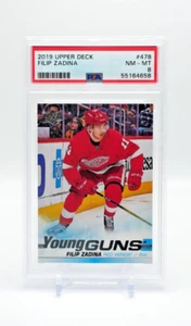 2019-20 Upper Deck Young Guns Filip Zadina #478 PSA 8 Rookie RC - Picture 1 of 2