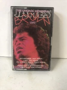 HOLLAND IMPORT JAMES BROWN ORIGINAL SHOWMAN LIVE CASSETTE TAPE - Picture 1 of 6