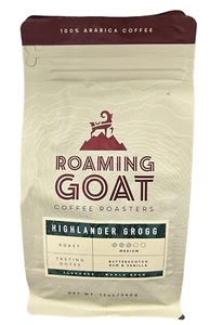 Roaming Goat Kaffeeröster Highlander Grogg ganze Bohne Kaffee 12 Oz. - Bild 1 von 1