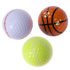  3 PCS Football Practice Training Aid Balls Tennis for Beginners