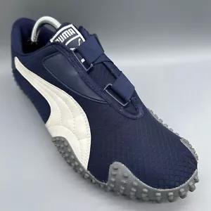 Puma Mostro 400126-11 Azul Marino Lona Hombres Reino Unido 9 Zapatillas Tenis Zapatos - Imagen 1 de 8