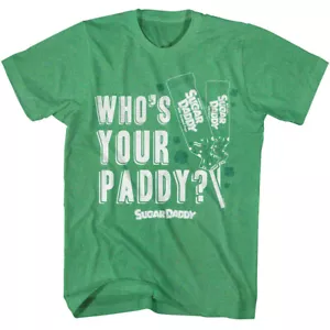 Tootsie Roll Candy Sugar Daddy St Patrick's Who's Your Paddy Herren T-Shirt - Bild 1 von 5