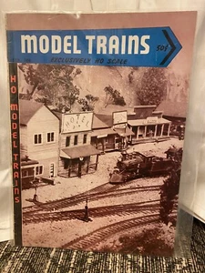 1954 Model TRAINS HO Exclusively Magazine RAILROADS Made Easy January NICE - Foto 1 di 3