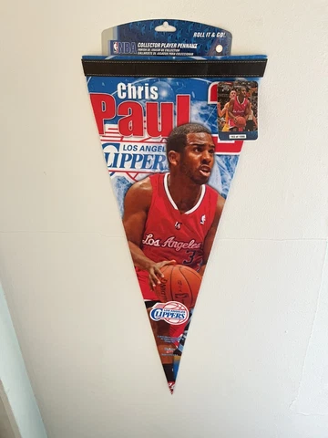 Los Angeles Clippers Chris Paul Premium Pennant 12x30 Cover