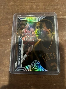 2021-2022 Panini Illusions Moses Malone #132 Philadelphia 76ers Hall Of Famer - Picture 1 of 4