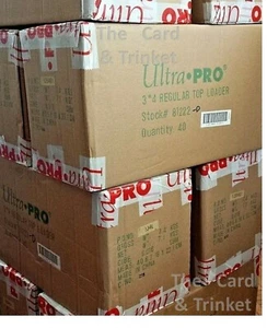 CASE Ultra PRO Regular 35pt Card Toploaders Topload Top Holder Toploader 40x 25 - Picture 1 of 4