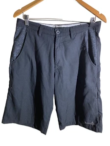 Redemption black stripe embroidered logo pockets Y2K shorts size 32 - Bild 1 von 7