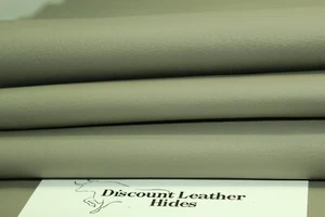 Super Soft Smooth Grain Taupe Super Nice! Craft Leather Piece 9.5" by 12" ET38 - Picture 1 of 12