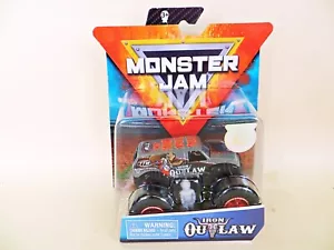 SPIN MASTER MONSTER JAM 'IRON OUTLAW TRUCK'. 1:64. MIB/BOXED/CARDED - Picture 1 of 5