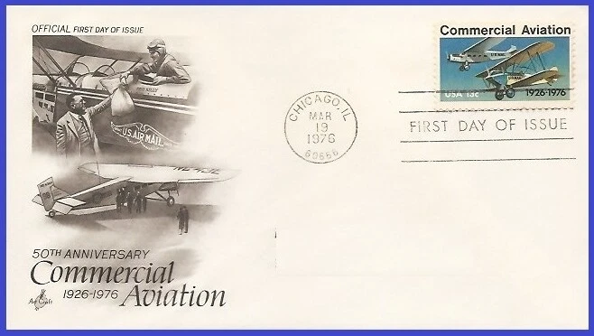 USA5 #1684 U/A ARTCRAFT FDC   Commercial Aviation - Image 1 of 1