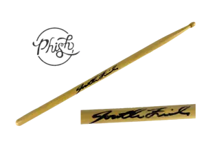 Jon Fishman Phish signiertes Autogramm Drumstick Drumstick - Junta Rift mit JSA COA - Bild 1 von 2