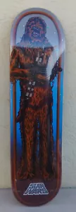 Star Wars Chewbacca Santa Cruz Edizione Limitata Ponte da skateboard 8,26 pollici x 31,7 pollici - Foto 1 di 9