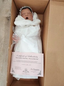 Lee Middleton Romper Series First Born Doll Dark Skin Girl Box COA 18" Realistic - Picture 1 of 7
