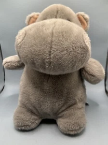 A & A Hippo Hippopotamus Pot Belly Chubby 11” Plush Stuffed Animal - Picture 1 of 8