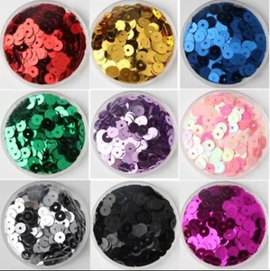 Hardy'sTextile Diameter6mm Flat Round Sequins for Custume Dancewear Craft Cutout - Picture 1 of 61