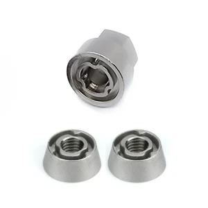 Roof-Tent Security Nuts | Tamperproof 2 x Nuts 1 x Key Set - 3-Point - M5 to M8 - Picture 1 of 10