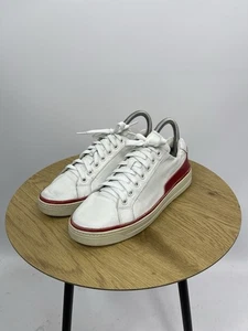 Prada Milano Sneakers Size 38 White 3E 5956 Made in Italy Women’s - Picture 1 of 7