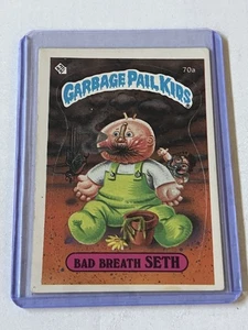 Bad Breath Seth #70a 1985 Topps Garbage Pail Kids GPK Series 2 - Bild 1 von 2