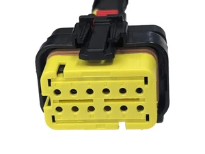 PSI Power 10" Yanmar Injector Pigtail – 12-Way Ampseal Connector Wiring Harness  - Picture 1 of 2