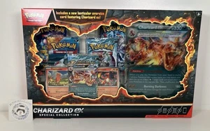 Pokemon TCG Scarlet & Violet Charizard EX Special Collection Box Free Extra - Picture 1 of 6