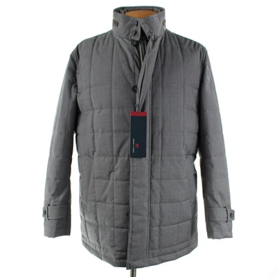 Cardinal of Canada NWD Wool Quilted Jacket w/ Hood Size XL (46-48 US) In Gray - Image 1 of 4