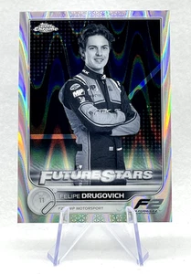 Felipe Drugovich 2022 Topps Chrome F2 Black & White Wave #87 MP Motorsport - Picture 1 of 2