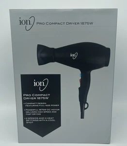 Ion Pro Compact Haartrockner 1875 W Cool And Hot Kompakt Profi - Bild 1 von 3
