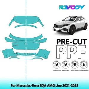 PreCut Paint Protection PPF Kit For Mercedes-Benz EQA AMG Line 2021-2023 - Foto 1 di 7