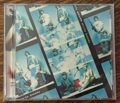 CD **PROMO** SONIC YOUTH~ 1991~ DIRTY BOOTS~ #pro-cd-4209 - Image 1 of 4