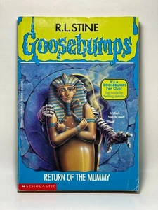 1st Print #23 Return of the Mummy Goosebumps Book R.L. Stine Series ACCEPTABLE - Picture 1 of 21