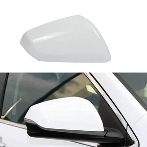 White Right Rearview Side Door Mirror Cover Cap For Chevrolet Equinox 2018-2023 - Picture 1 of 7