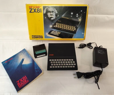 Sinclair ZX81 Personal Computer inkl. Handbuch, original Verpackung, Rarität - Bild 1 von 4