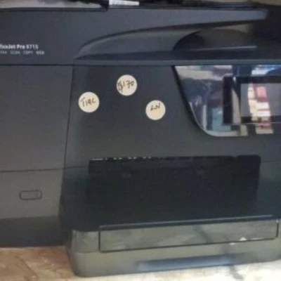 HP OfficeJet Pro 8715 All-in-one Printer - Black - Image 1 of 3