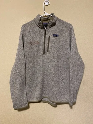 Suéter Patagonia Better Para Hombre Grande 1/4 Cremallera Polar Pullover Cremallera Bordada Foto 1 de 4