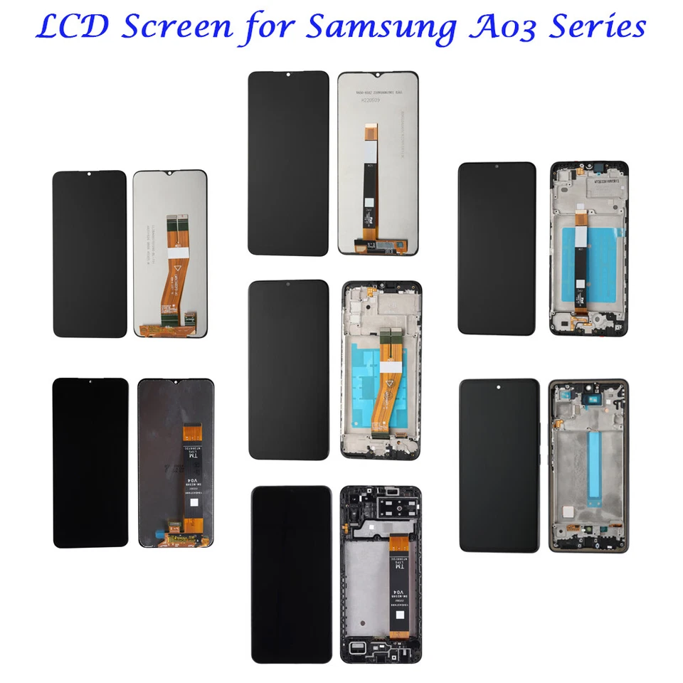 For Samsung Galaxy A03 s Core 13 23 33 53 73 LCD Screen Touch Screen Display Lot - Image 1 of 1