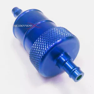 Blue Fuel Gas Filter 2 Piece Golf Cart Riding Lawn Mower Briggs Honda Deere MTD - Bild 1 von 5