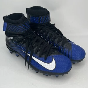 Scarpe da calcio Nike Lunarbeast Elite TD da uomo 9,5 nere blu 779422-014 nuove senza scatola - Foto 1 di 8