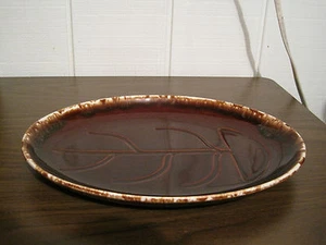 VINTAGE BROWN MCCOY USA MCP OVAL PLATTER - Picture 1 of 11